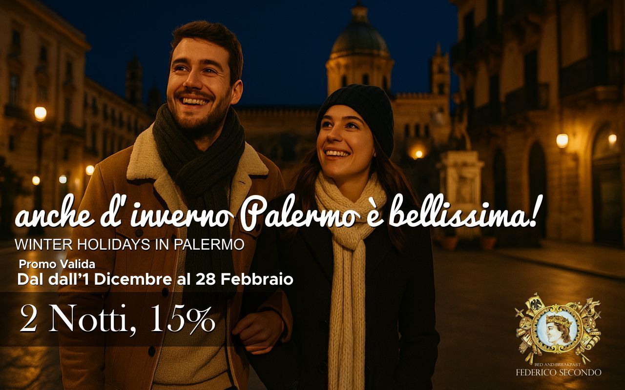 Immagine Promo Bed and Breakfast Federico Secondo a Palermo