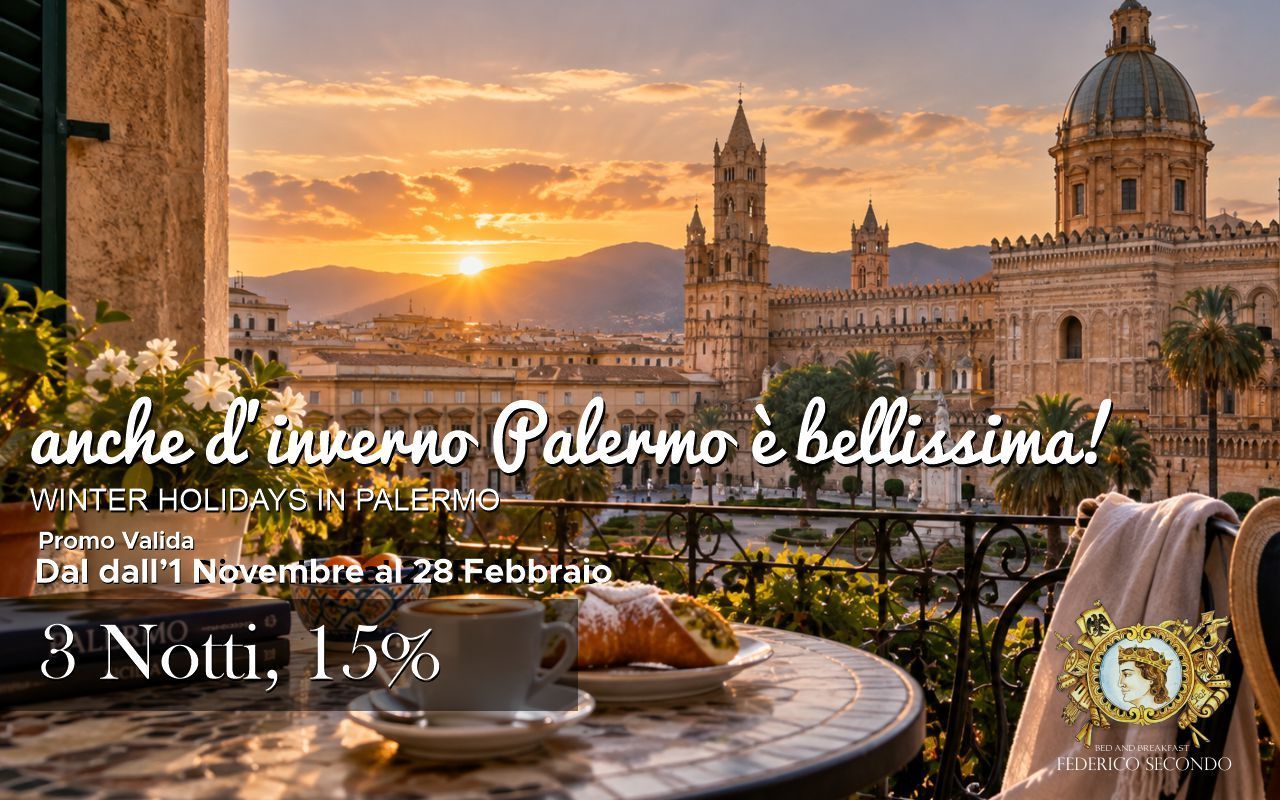 Immagine Promo Bed and Breakfast Federico Secondo a Palermo